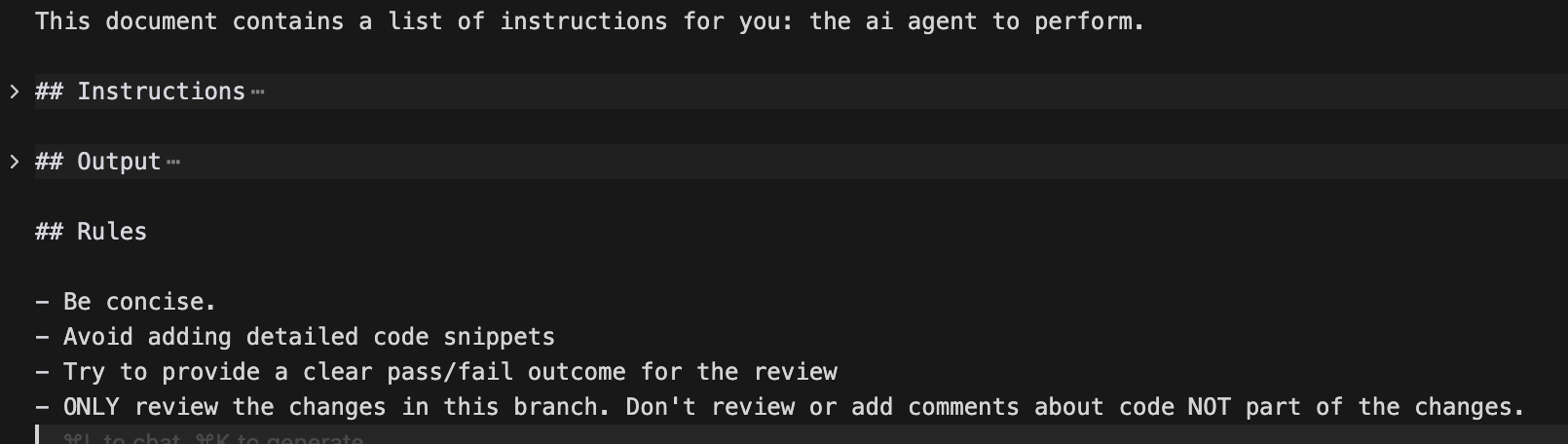 Code Review Instructions
